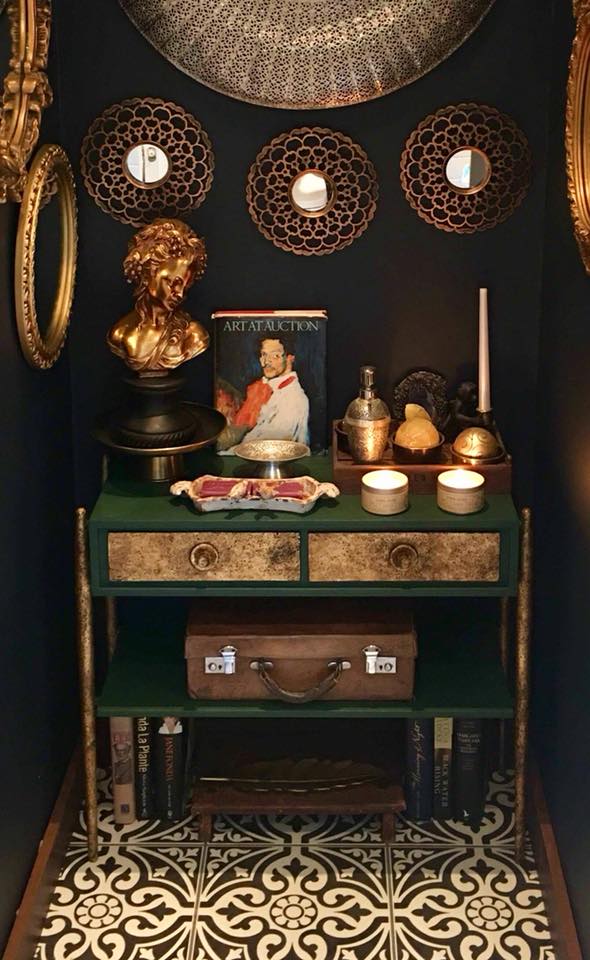 Mid Century Modern Cocktail Cabinet – an update!